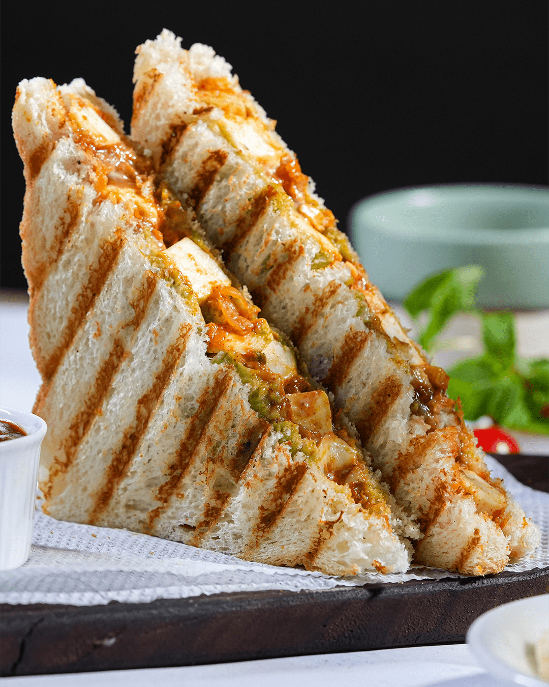 Mixed Veg Paneer Grilled Sandwich