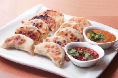 Stir-Fry Cheese Corn Momo (6 pcs.)
